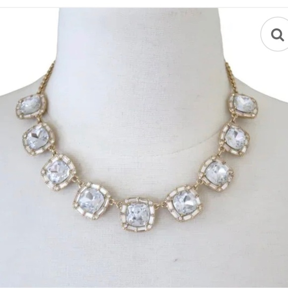 Kate Spade On the Town crystal andGold Necklace